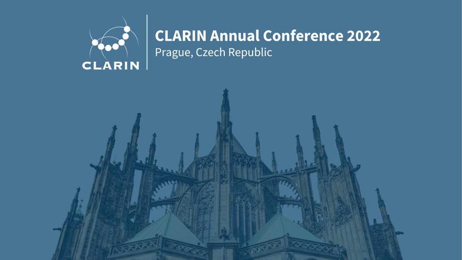 CLARIN Annual Conference 2022, Prague